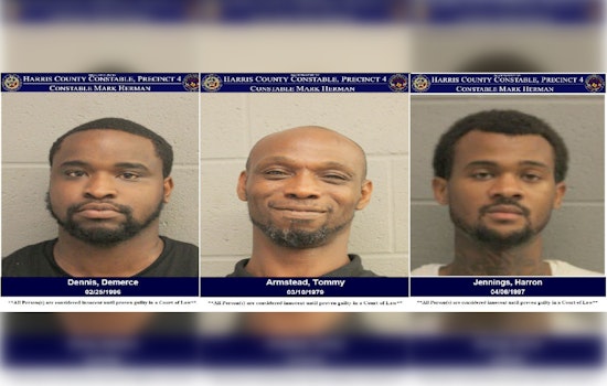 Three Suspected in Gleannloch Farms Home Invasion Arrested During Traffic Stop