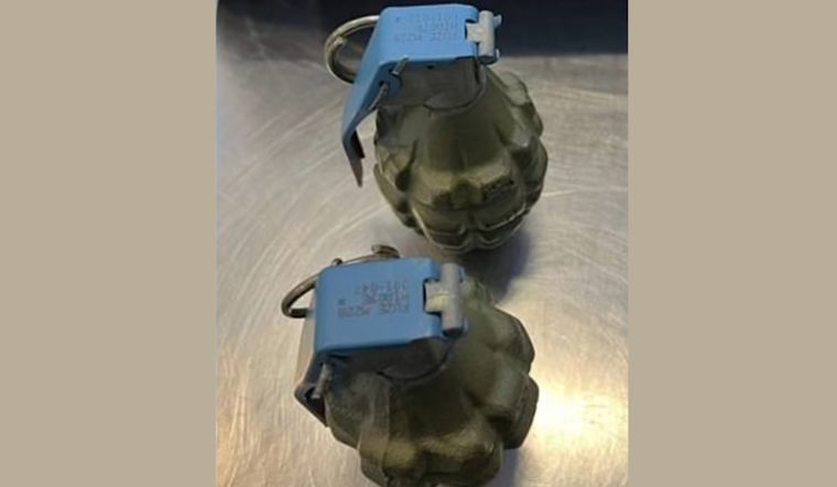 TSA Seizes Inert Grenades at Pittsburgh International Airport, Raising Awareness on Prohibited Items