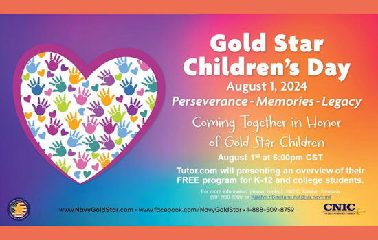 Tutor.com Offers Free 24/7 Tutoring to Gold Star Military Families' Children in Educational Support Initiative