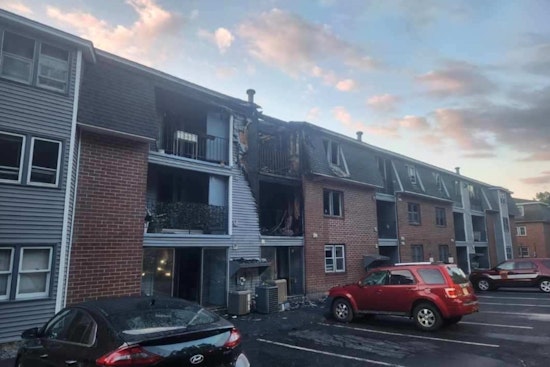 Two Firefighters Injured, 65 Residents Displaced in Devastating Nashua Apartment Complex Fire
