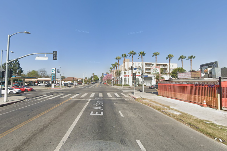 Two LAPD Officers Hospitalized After Suspected DUI Driver Strikes Their Car in South Los Angeles