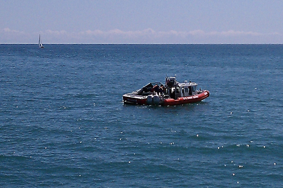 Two Men Rescued After Boat Explosion on Lake Michigan Near Waukegan Harbor