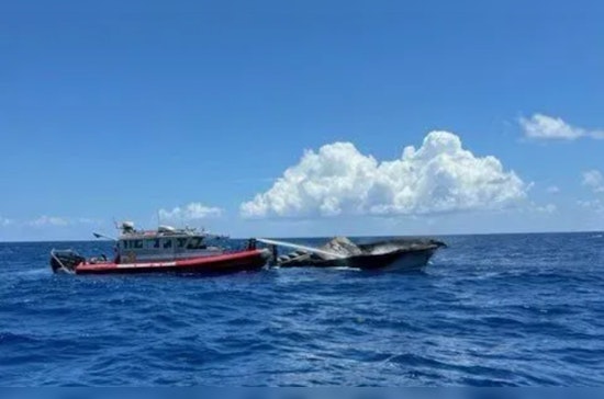 Two Safe After US Coast Guard Rescues Boaters from Blaze Near Dania Beach