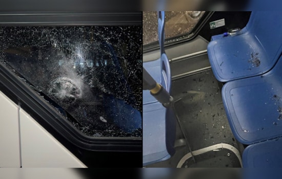 Unidentified Vandal Shatters T Bus Window Near Nubian Station, Prompting MBTA Investigation and Delays