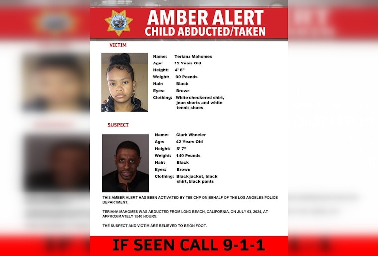 UPDATE: Missing 12-Year-Old Teriana Mahomes Found Safe in Long Beach, Details of Disappearance Remain Unclear