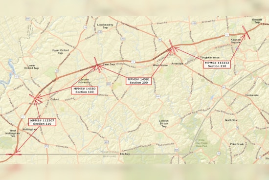 U.S. 1 Widening Project in Chester County Prompts Lane Closures, Commuters Advised to Plan for Delays