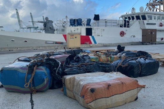 U.S. Coast Guard Seizes Cocaine Worth Over $2 Million Off Miami Beach in Joint Operation