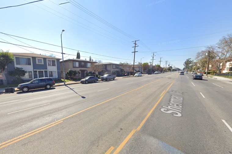 Van Crash in Van Nuys Injures Five, LAFD and LAPD on Scene Assessing Minor Injuries