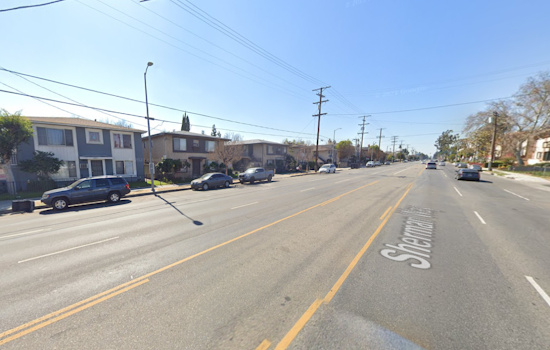 Van Crash in Van Nuys Injures Five, LAFD and LAPD on Scene Assessing Minor Injuries