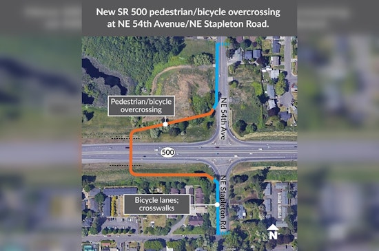 Vancouver Anticipates New Pedestrian Overcrossing at SR 500 and Stapleton Road to Enhance Community Connectivity
