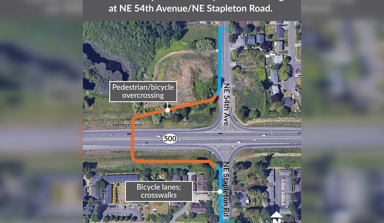 Vancouver Anticipates New Pedestrian Overcrossing at SR 500 and Stapleton Road to Enhance Community Connectivity