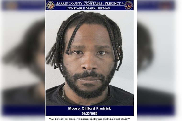 Wanted Individual Apprehended by Constable Mark Herman's Team During Routine Traffic Stop in Harris County