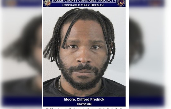 Wanted Individual Apprehended by Constable Mark Herman's Team During Routine Traffic Stop in Harris County