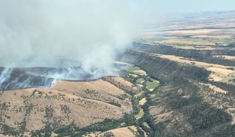 Wasco County Battles Expanding Larch Creek Fire as Oregon Governor Declares Emergency, 800 Personnel Deployed