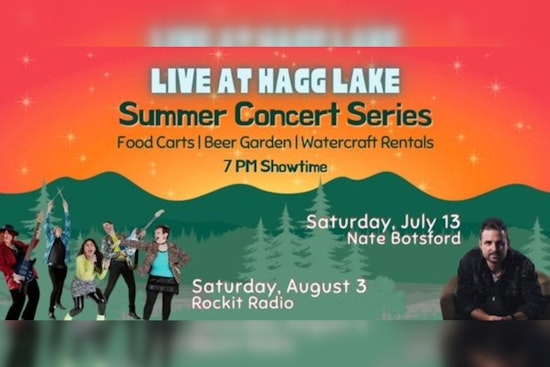 Washington County's Hagg Lake Sets Stage for 2022 Summer Concert Series with Nate Botsford and Rockit Radio