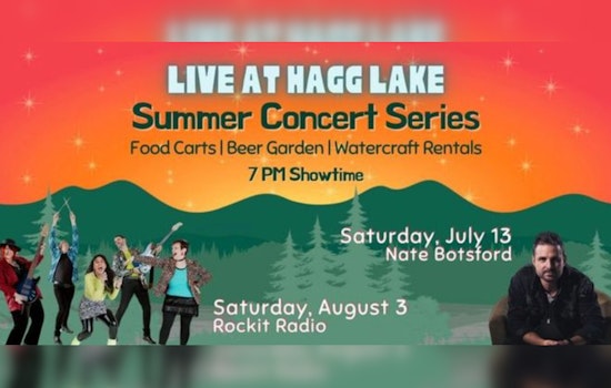 Washington County's Hagg Lake Sets Stage for 2022 Summer Concert Series with Nate Botsford and Rockit Radio