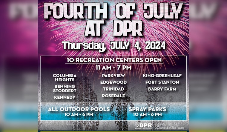 Washington D.C. Announces Modified Services for Independence Day, Essential Services to Remain Operational