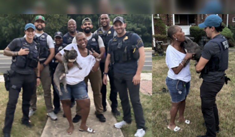 Washington D.C. Police Reunite Stolen French Bulldog with Owner After Successful Sting Operation