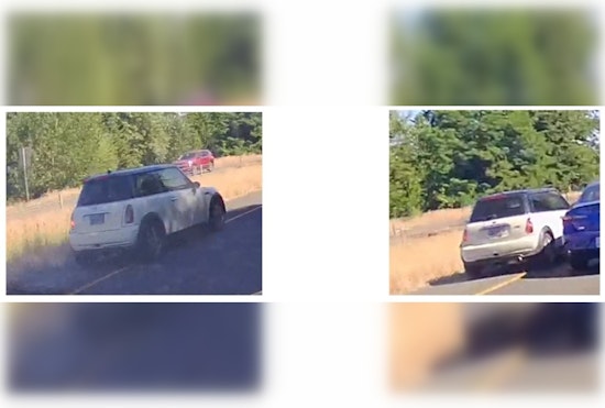 Washington State Patrol Seeks White Mini Cooper Following Drive-By Shooting on SR 599 Near International Blvd