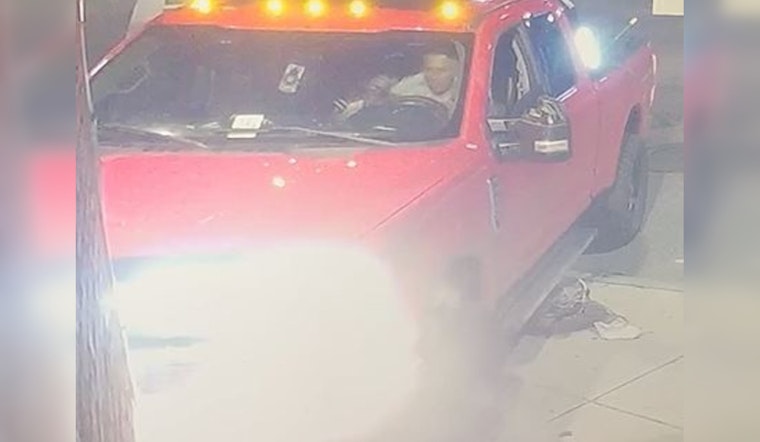 Watertown Police Seek Driver After Red F250 Truck Rams into Jana Grill, Public's Help Requested