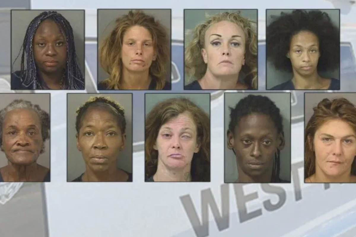 West Palm Beach Police Arrest 11 in Prostitution Sting, Focusing on