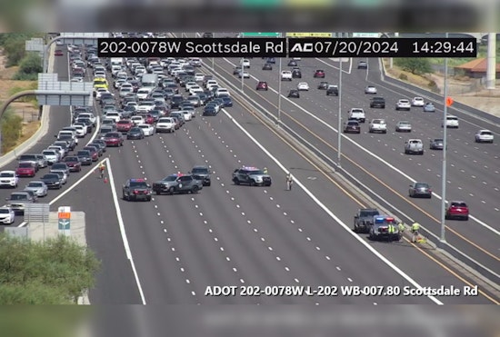 Westbound Lanes on Loop 202 at Scottsdale Road Reopen After Hit-and-Run Crash in Tempi