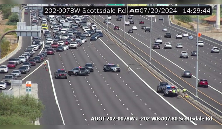 Westbound Lanes on Loop 202 at Scottsdale Road Reopen After Hit-and-Run Crash in Tempi