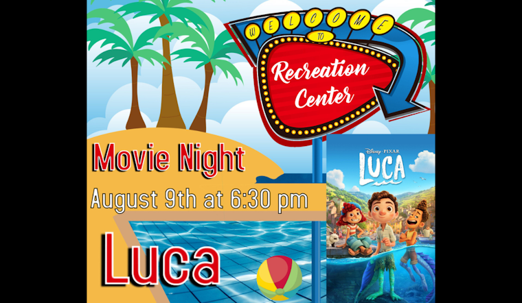 White Settlement Hosts Delightful 'Luca' Movie Night with Crafts and Free Waterpark Passes for Kids