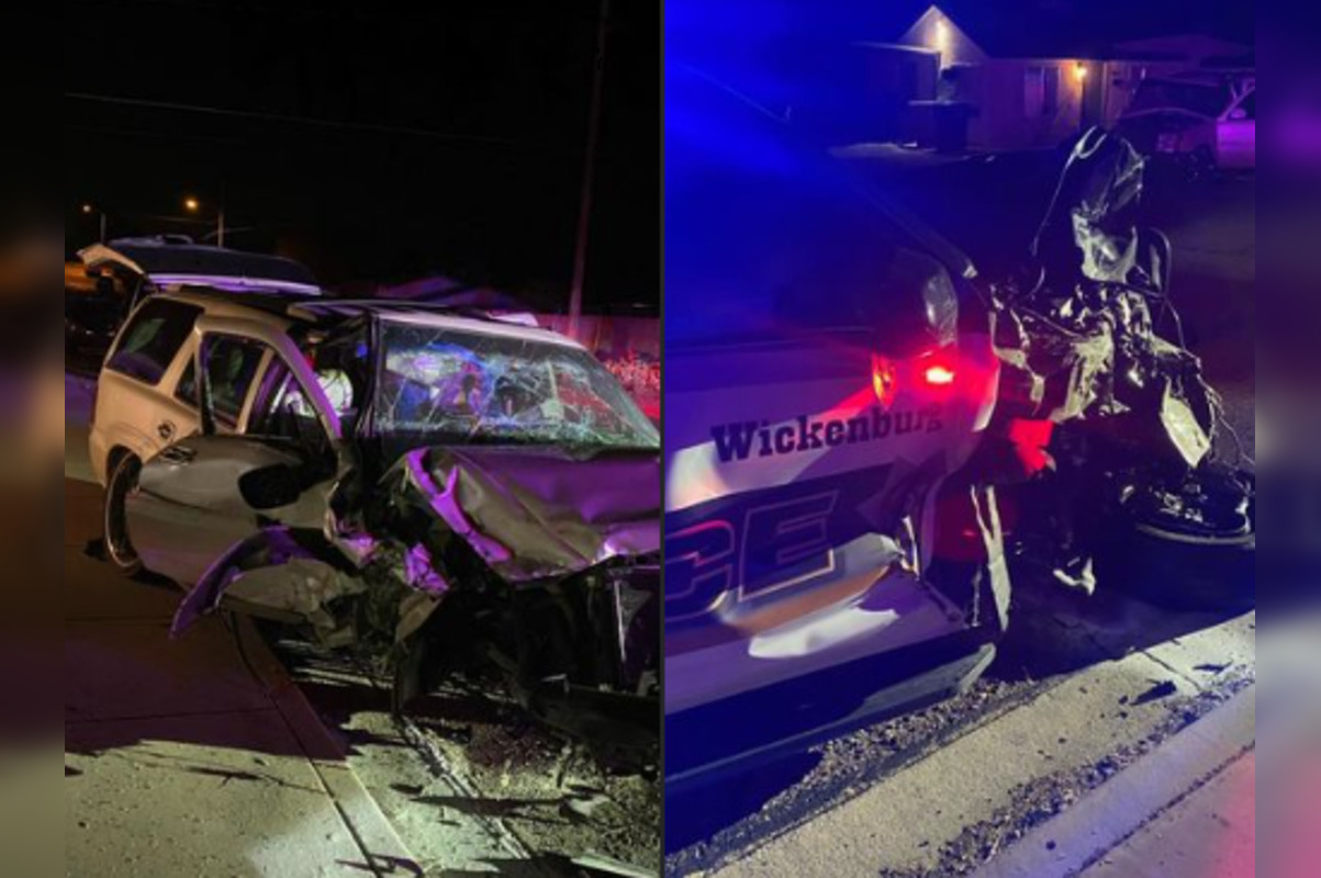 Wickenburg Police Officer Injured after Suspected DUI Suspect Crashes