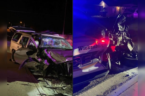 Wickenburg Police Officer Injured after Suspected DUI Suspect Crashes into Cruiser During Chase