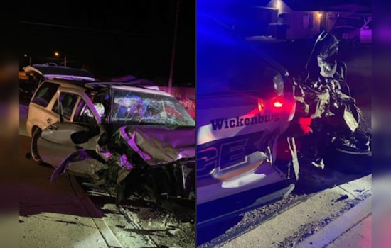 Wickenburg Police Officer Injured after Suspected DUI Suspect Crashes into Cruiser During Chase