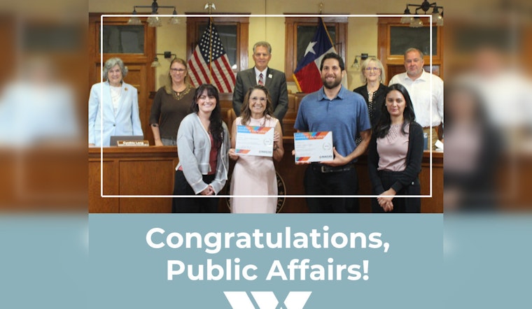 Williamson County Earns National Recognition for Excellence in Public Affairs