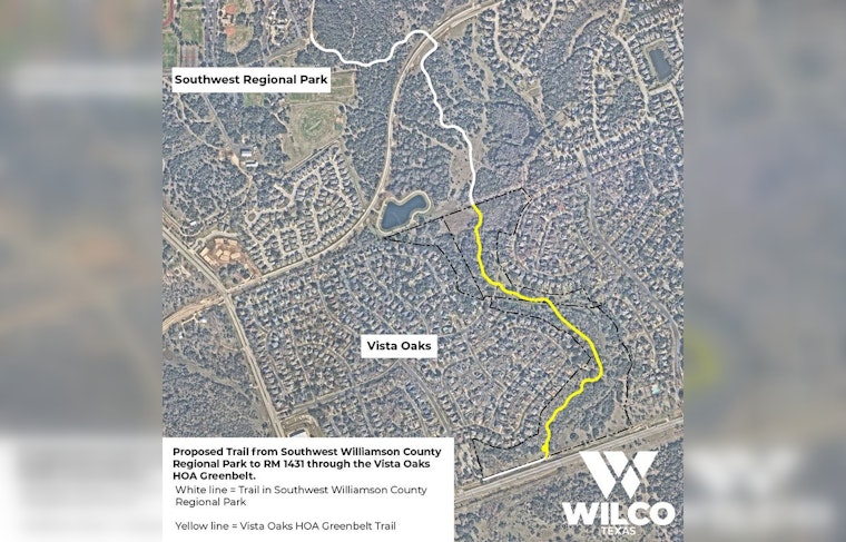 Williamson County Proposes New Trail Linking Leander and Round Rock to Enhance Regional Connectivity
