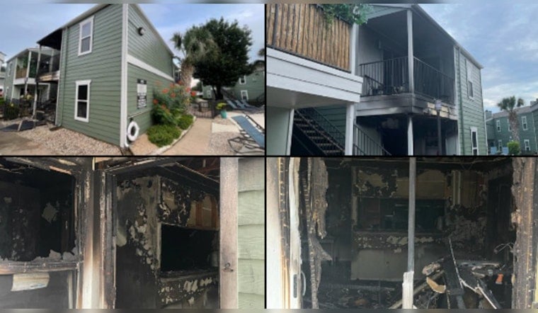 Woman Hospitalized with Critical Injuries Following North Austin Apartment Fire