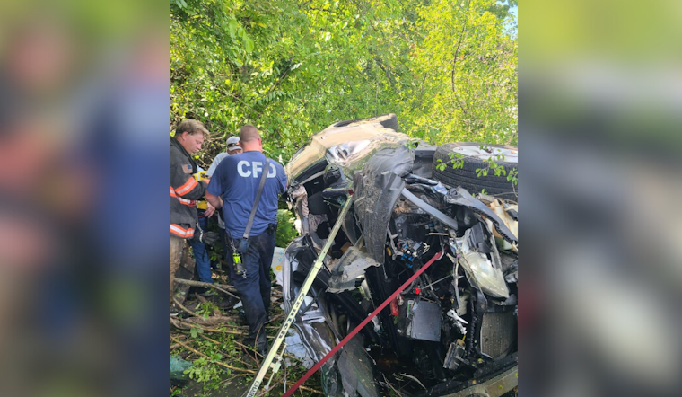 Woman Rescued from Partially Submerged Vehicle in Monongahela River by First Responders