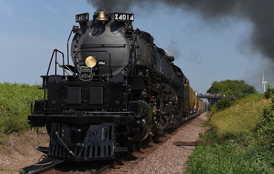 World's Largest Steam Locomotive Rolls Into Roseville for "Westward Bound" Tour