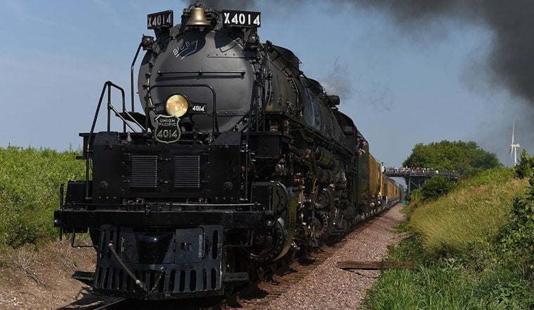 World's Largest Steam Locomotive Rolls Into Roseville for "Westward Bound" Tour