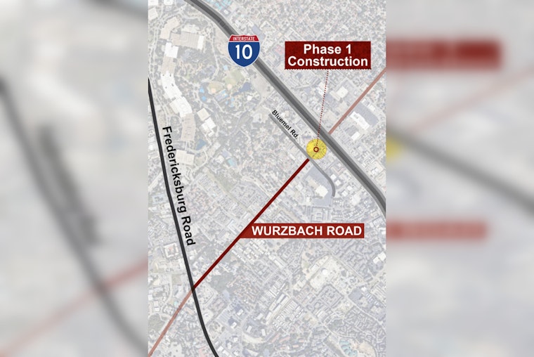 Wurzbach Road Overhaul to Begin Monday, Nighttime Construction Targets Pedestrian-Friendly Upgrades