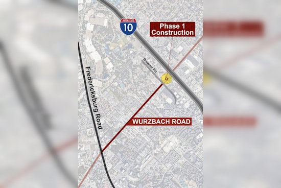 Wurzbach Road Overhaul to Begin Monday, Nighttime Construction Targets Pedestrian-Friendly Upgrades