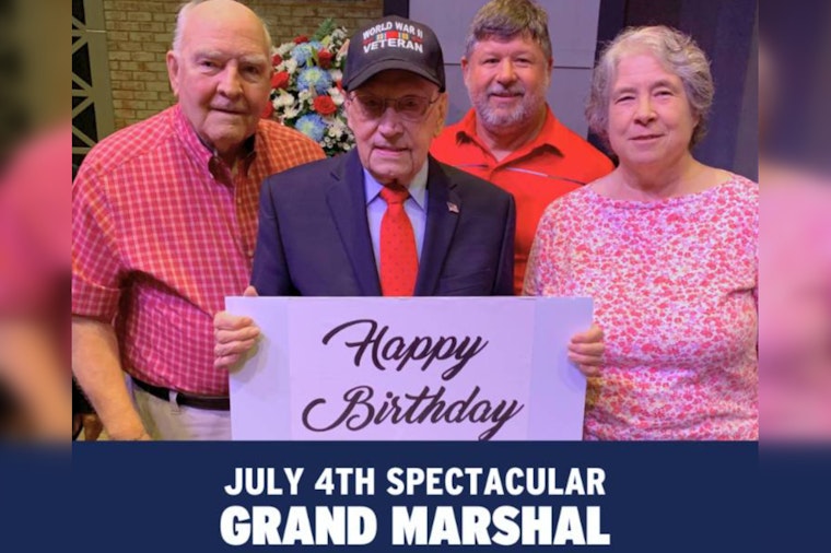 WWII Veteran Russell Vaudrey to Serve as Grand Marshal at Woodstock's July 4th Spectacular Parade