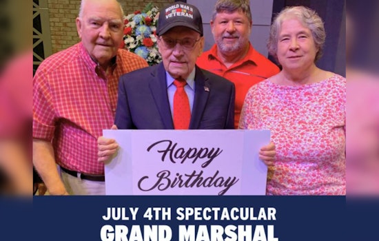 WWII Veteran Russell Vaudrey to Serve as Grand Marshal at Woodstock's July 4th Spectacular Parade