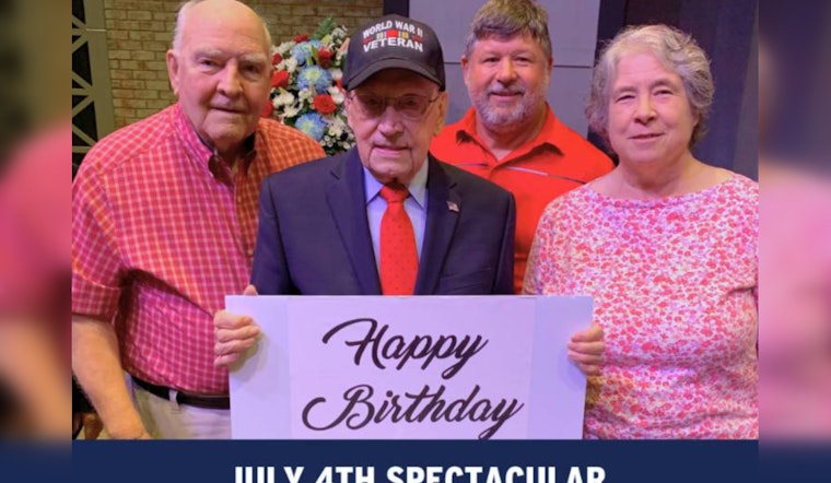 WWII Veteran Russell Vaudrey to Serve as Grand Marshal at Woodstock's July 4th Spectacular Parade