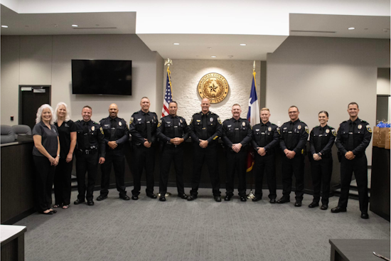 Wylie Police Department Strengthens Force with Nine New Sworn-In Officers