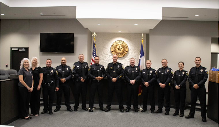 Wylie Police Department Strengthens Force with Nine New Sworn-In Officers