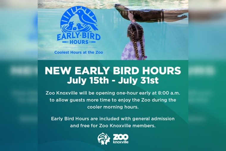 Zoo Knoxville Introduces "Early Bird Hours" for Cooler Mornings and Behind-the-Scenes Access Amid July Heat