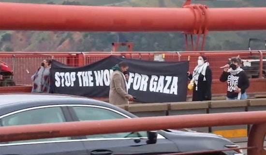 Golden Gate Bridge and I-880 Paralyzed by Protests Against U.S. Role in Gaza, Activists Charged in San Francisco