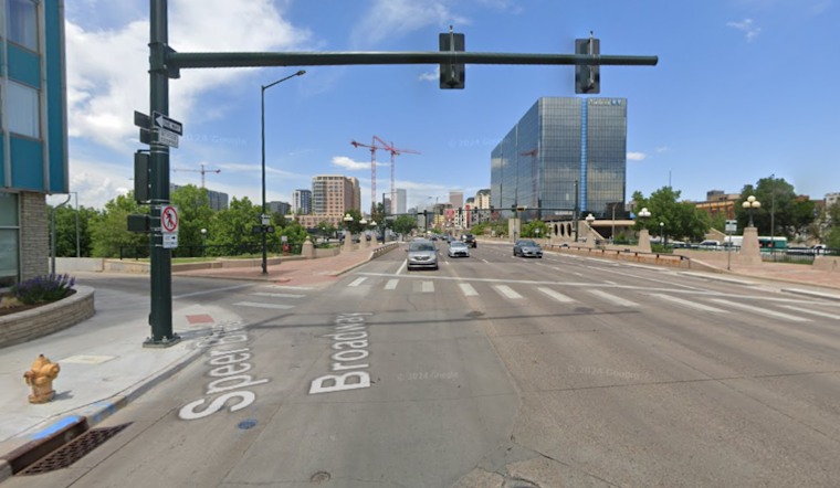 1 Dead in Collision Involving Car and Motorcyclist at Speer Boulevard and N Broadway, Denver Police Investigating