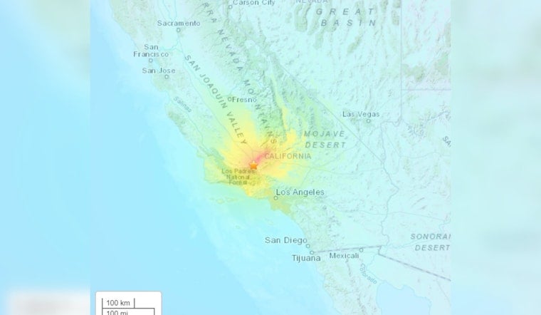 5.2-Magnitude Earthquake Strikes Near Bakersfield, Felt Across Southern California Including Los Angeles