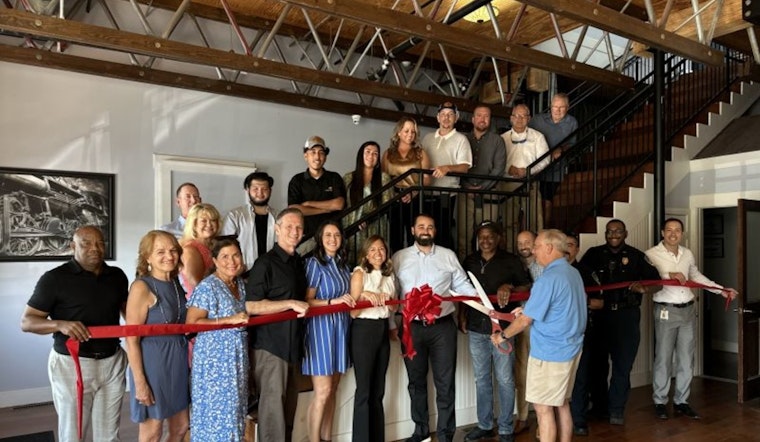Acworth Welcomes Academy Roofing to New Downtown Location with Mayor Allegood at Ribbon-Cutting Ceremony