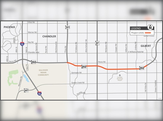 ADOT Announces Start of $200 Million Loop 202 Expansion in Phoenix Metro Area, Prepare for Closures and Detours